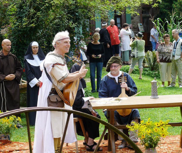 Nachgelebt: Musikanten wie im Mittelalter   | Foto: frank leonhardt