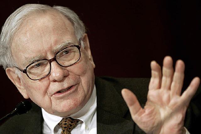 Buffett: Reiche sollten mehr Steuern zahlen