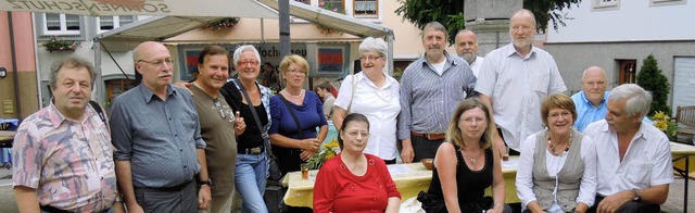 Der Jahrgang 1951 nutzte das Stdtlefe...ahrt mit der Sauschwnzlebahn gehrte.  | Foto: Jutta Binner-Schwarz