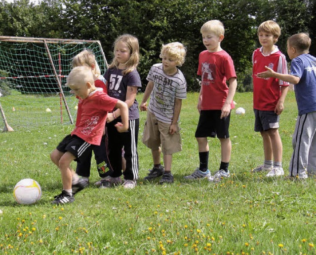 Unter der Regie von Petra Mller, Susa...t dem Ball schon so alles drauf haben.  | Foto: CS