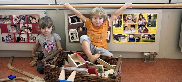 Krippenpltze in Kindertagessttten si...der Geyer-zu-Lauf-Strae organisiert.   | Foto: dpa