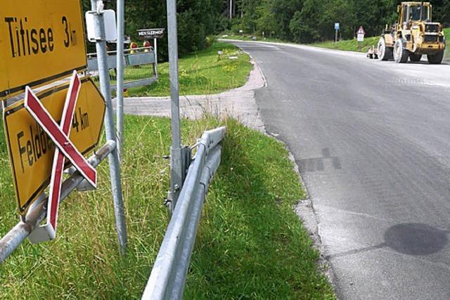 Kreisstraße zwischen Titisee und Bärental wieder befahrbar