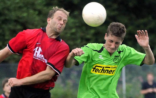 In der vergangenen Saison trat der SC ...at er es mit dem SV Oberweier zu tun.   | Foto:  Wolfgang Knstle (A)