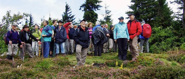 Auf urigen Pfaden wandelten Mitglieder...eins Elzach und des Vogesenclubs Vill  | Foto: privat