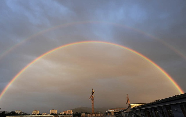 Kulturhauptstadt in spe? Freiburg unterm Regenbogen   | Foto: dpa