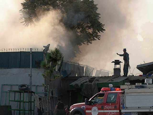 Selbstmordanschlag in Kabul.  | Foto: AFP