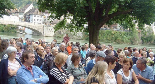 Volle Stuhlreihen wie beim Auftaktkonz... Codmananlage prgten die Kulturtage.   | Foto: Roswitha Frey