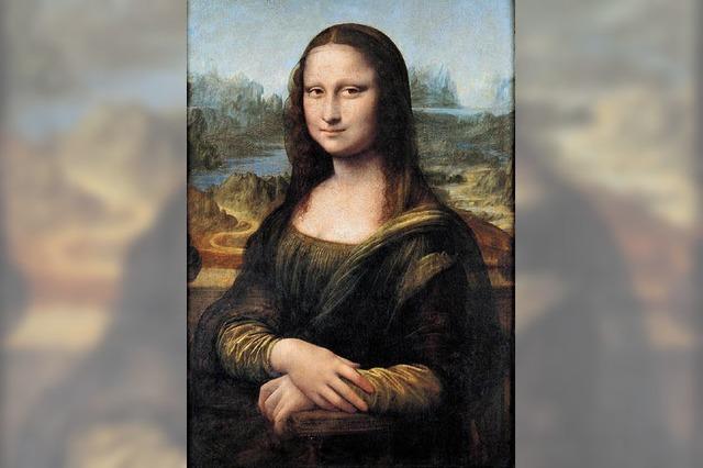 Mona Lisa unterm weien Kittel