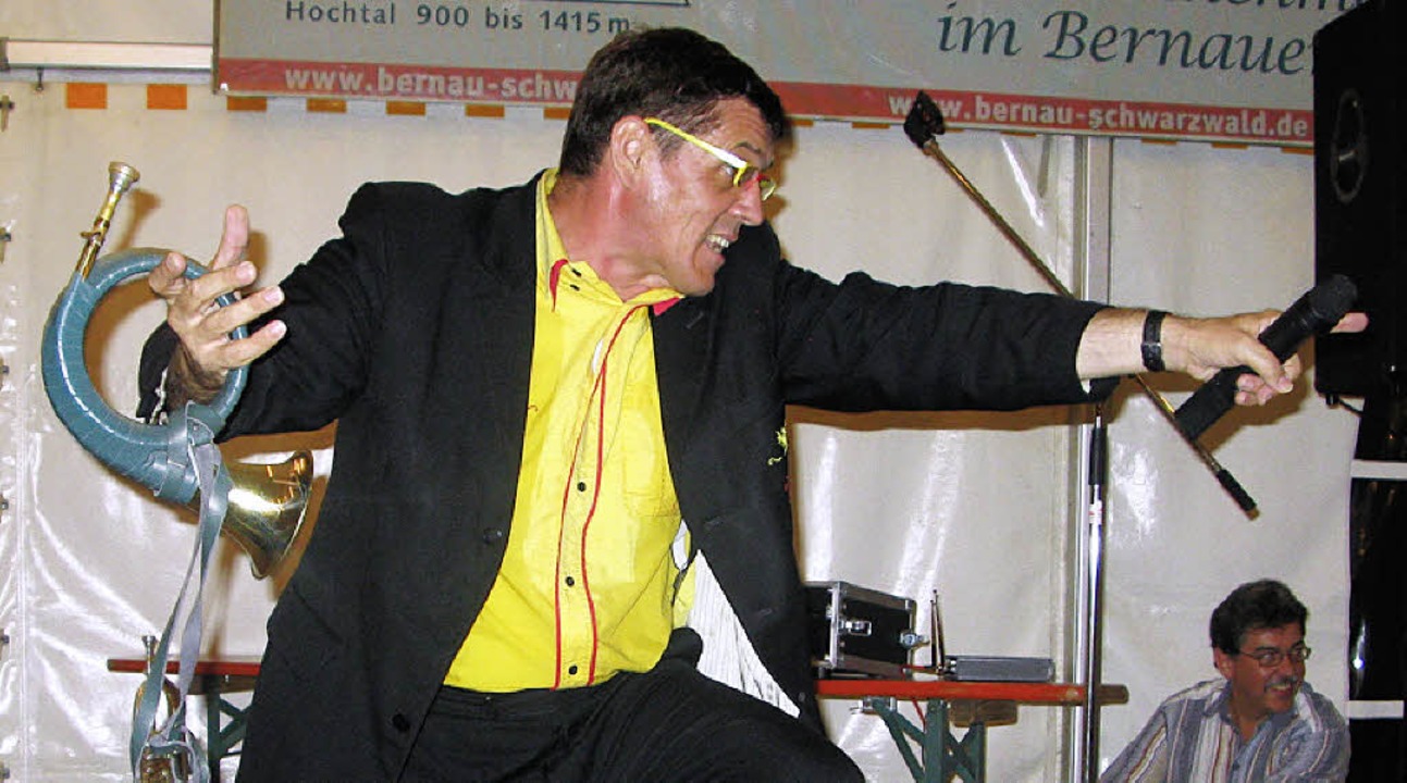 Helmut Dold in seinem Element.   | Foto: sub