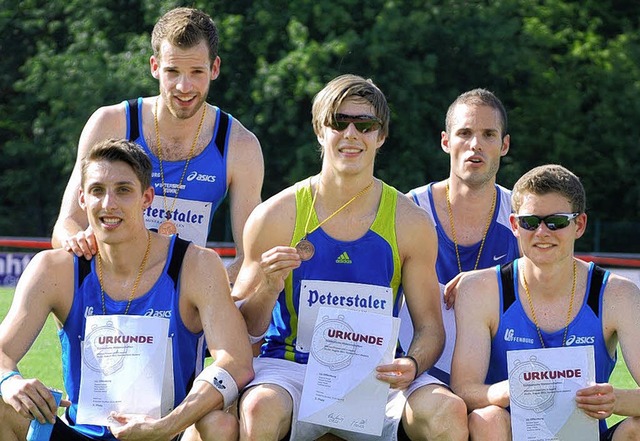 Erfolgreiche Athleten der LG Offenburg...gel, Matthias Bhler, Manuel Burkart.   | Foto:  Privat