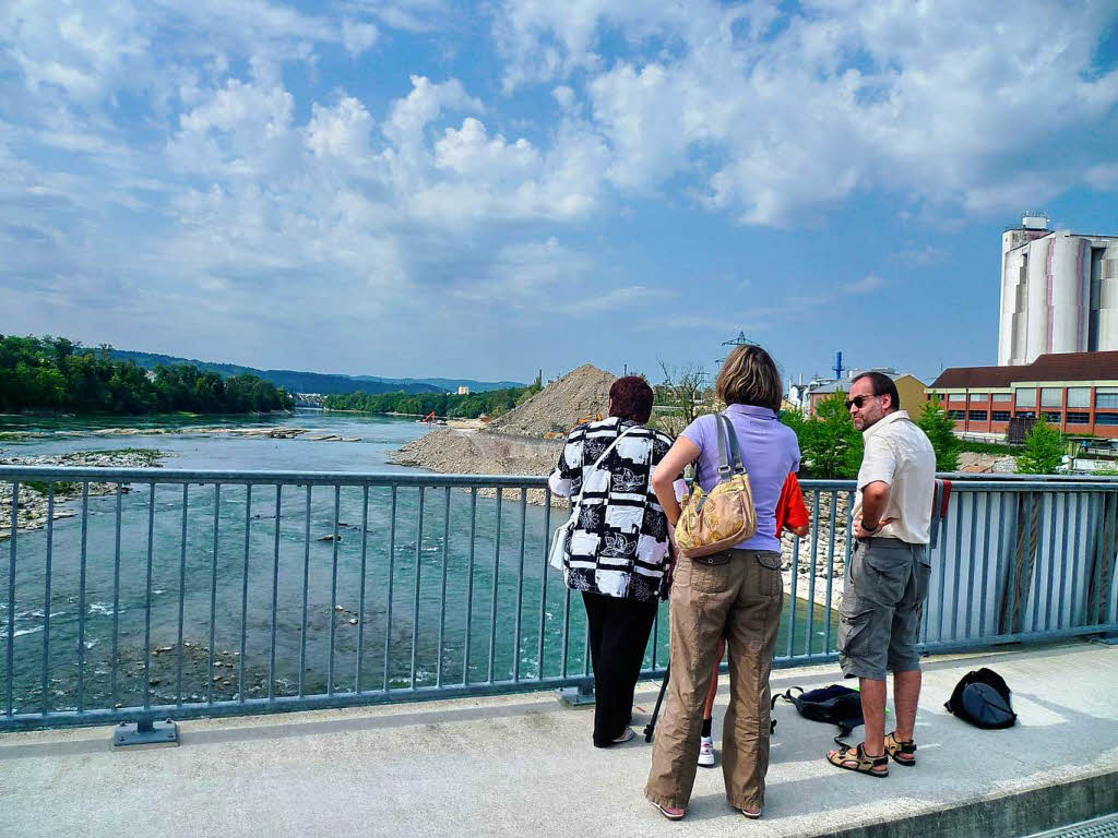 Impressionen vom neuen Rheinbergang