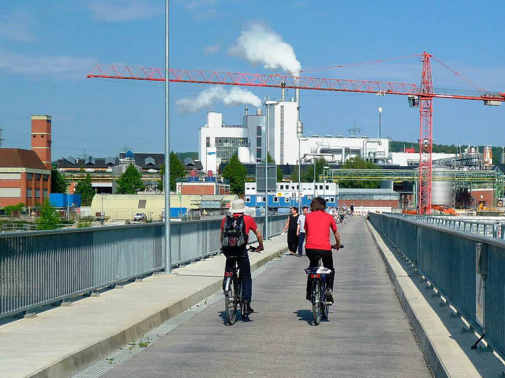 Impressionen vom neuen Rheinbergang