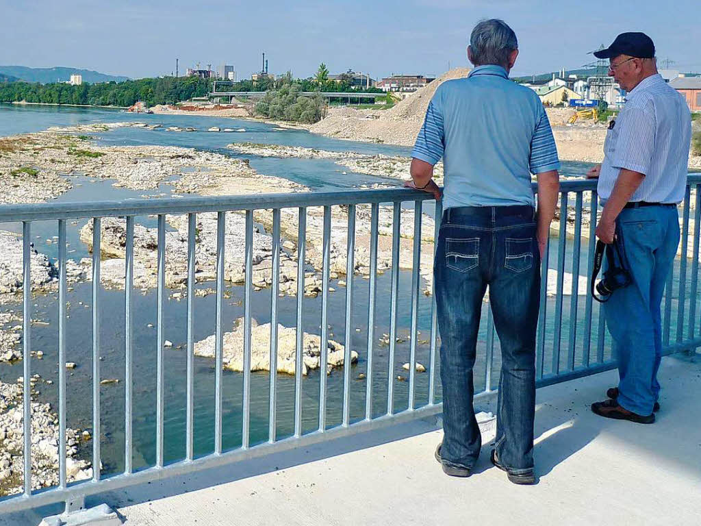 Impressionen vom neuen Rheinbergang