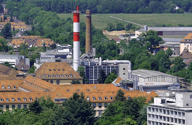 Das Heizkraftwerk der Uni-Klinik verkauft knftig seine Abwrme an Badenova.  | Foto: Michael Bamberger