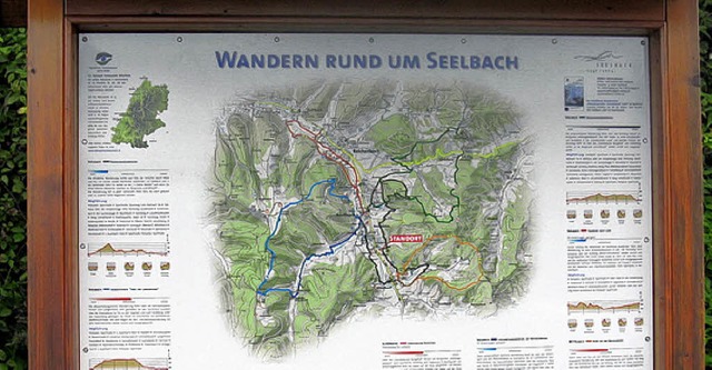 Informativ: die neuen Wandertafeln  | Foto: Gemeinde