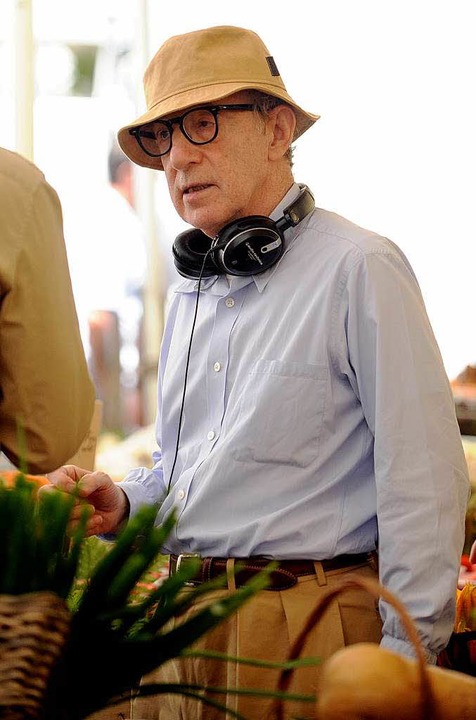 Da hat ihn einer vor die Linse bekomme...y Allen auf dem Campo de Fiori in Rom.  | Foto: AFP ImageForum