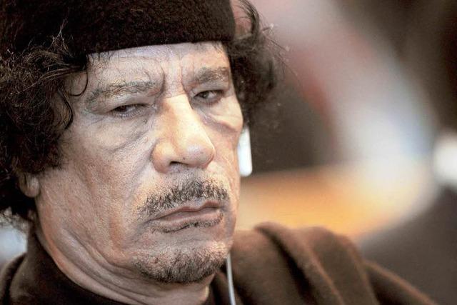 Audiobotschaft: Gaddafi spricht von 