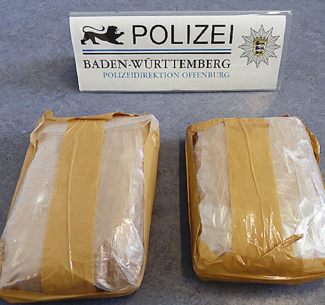 Bei dem Angeklagten wurden zwei Kilo Kokain gefunden.   | Foto: polizei