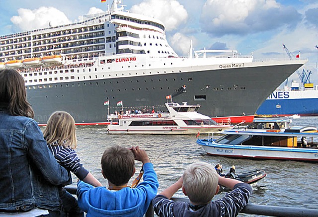 Queen Mary 2, Hamburg  | Foto: Anselm Buhoff