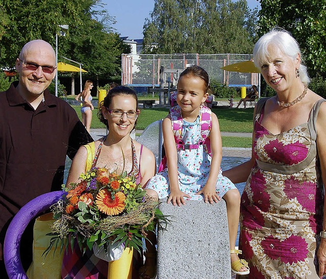 berraschung beim Schwimmbadbesuch:  H...ast  dieses Sommers im Parkschwimmbad.  | Foto: Nikolaus Trenz