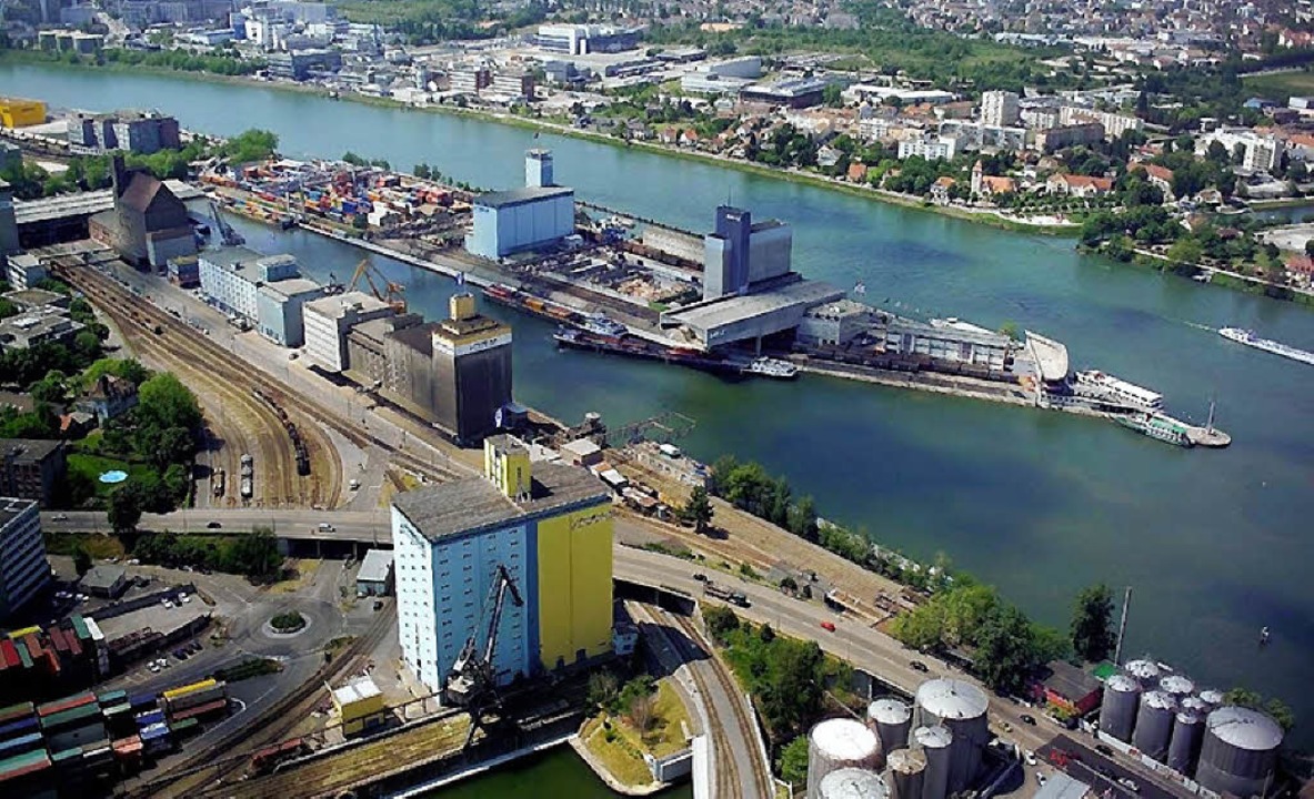 Die Rheinhäfen haben weniger zu tun.   | Foto: BZ