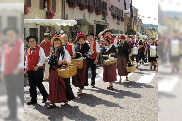 Mit Bollenhut in Frankreich