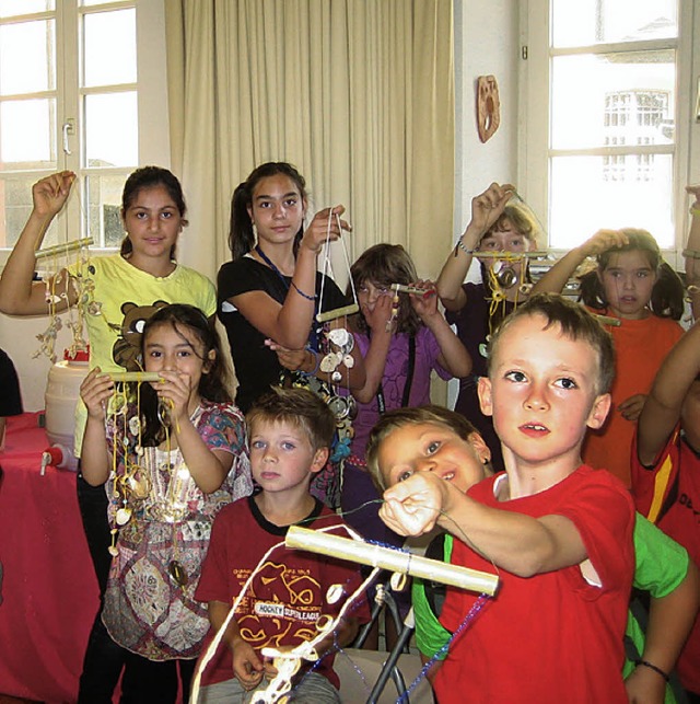 Ferienspielaktion im Waldkircher Elztalmuseum  | Foto: cordula ruf