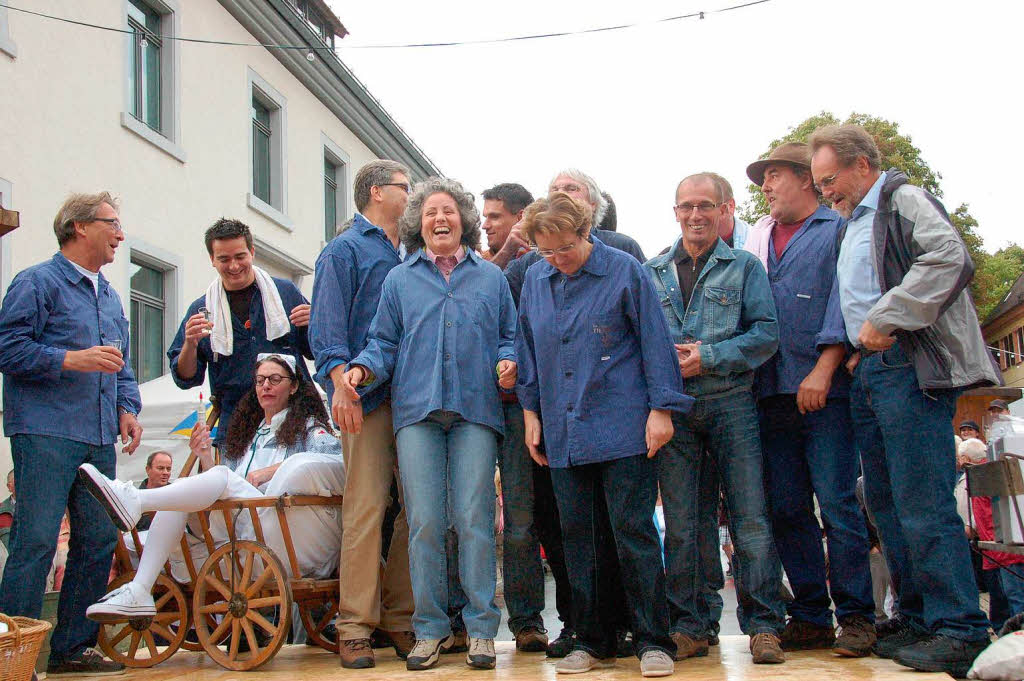 Weinfest Wolfenweiler mit Winzerolympiade und Oldtimerschau