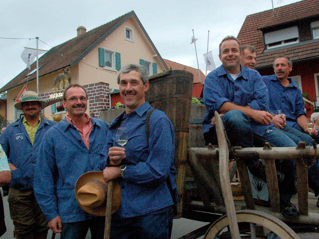 Weinfest Wolfenweiler mit Winzerolympiade und Oldtimerschau