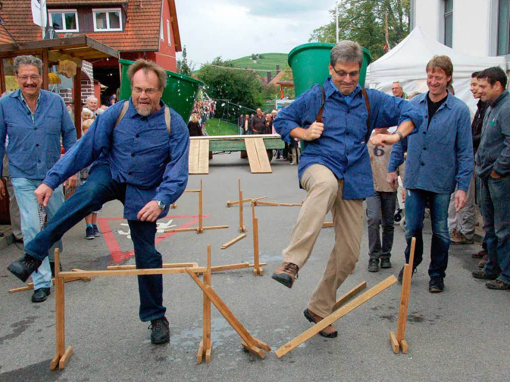 Weinfest Wolfenweiler mit Winzerolympiade und Oldtimerschau