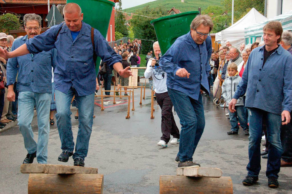 Weinfest Wolfenweiler mit Winzerolympiade und Oldtimerschau