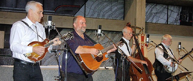 Die &#8222;Oathtown Bluegrass Band&#82... in der Jakobuskirche in Todtnauberg.   | Foto: Ulrike Jger