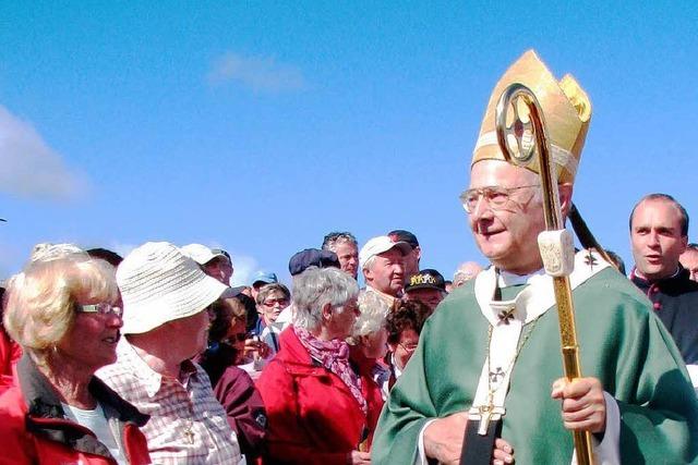 Fotos: Zollitsch hlt Freiluftgottesdienst auf dem Herzogenhorn