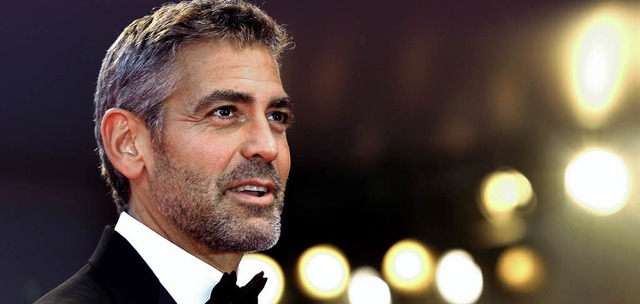Sein Film erffnet die diesjhrigen Filmfestspiele von Venedig: George Clooney   | Foto: dpa