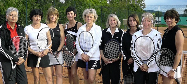 Die Damenmannschaft 40 des TC Langenau..., Heidrun Rieple und Monika Tiedemann.  | Foto: Privat