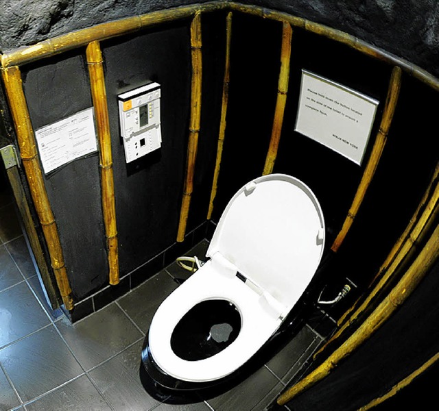 &#8222;Ninja&#8220;-Toilette in New York  | Foto: AFP