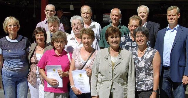 Breisach hat die Gewinner  des  Blumen...d Brgermeister Oliver Rein (rechts).   | Foto: hans-jochen voigt