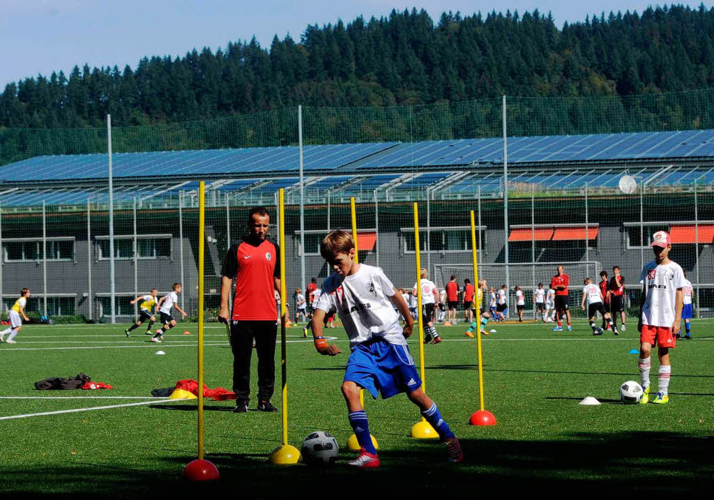 Fast alle der Nachwuchs-Kicker haben den groen Traum, spter einmal Profifuballer zu werden.