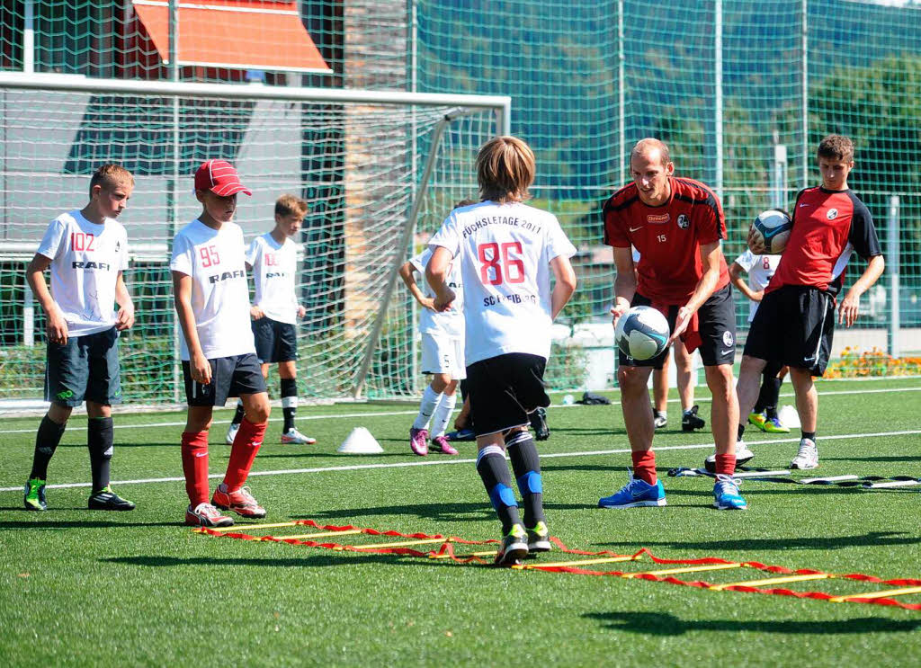 Fast alle der Nachwuchs-Kicker haben den groen Traum, spter einmal Profifuballer zu werden.