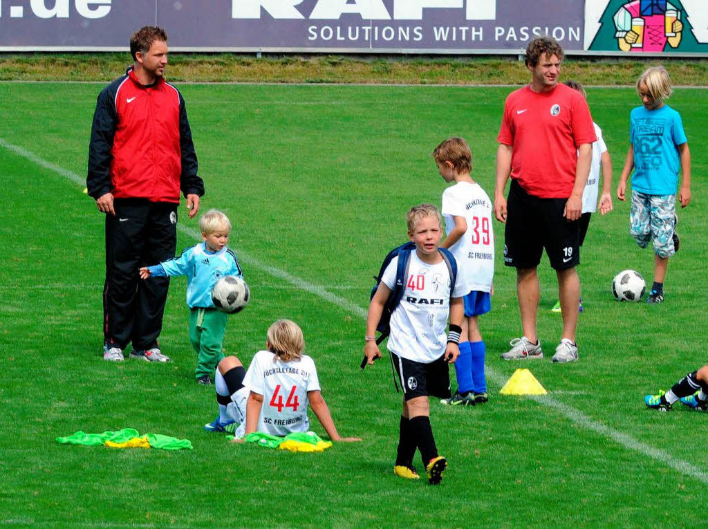 Fast alle der Nachwuchs-Kicker haben den groen Traum, spter einmal Profifuballer zu werden.