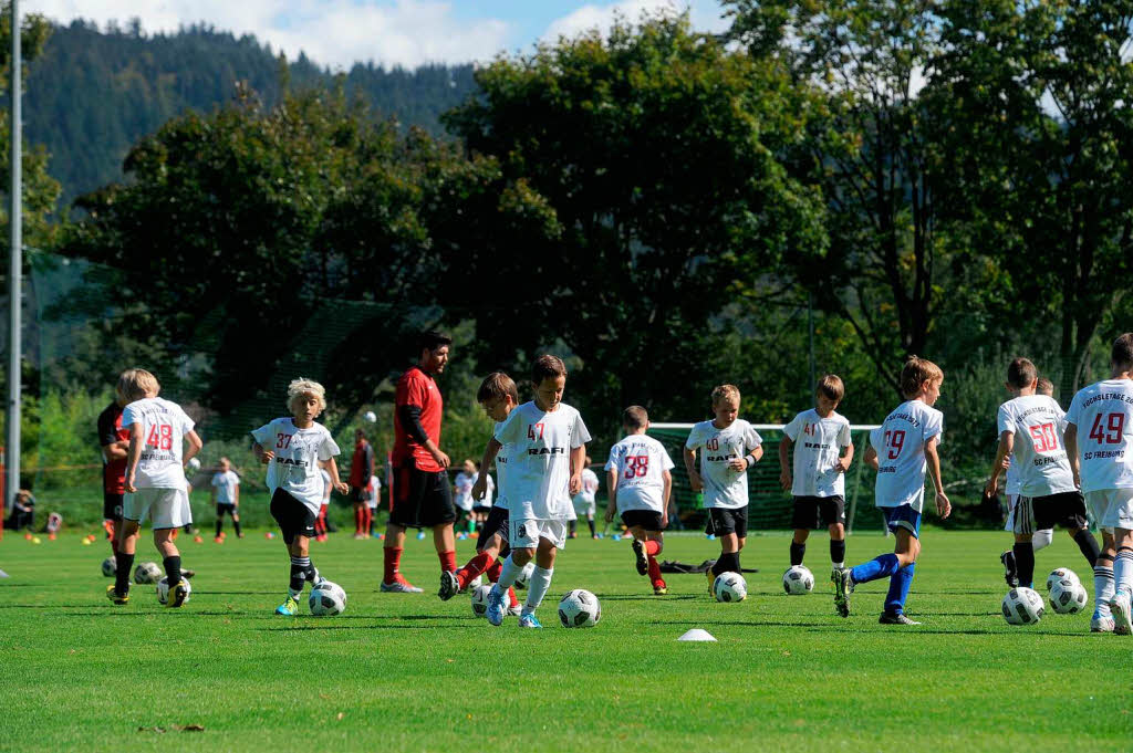 Fast alle der Nachwuchs-Kicker haben den groen Traum, spter einmal Profifuballer zu werden.