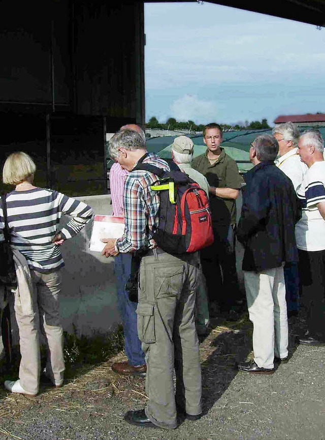 Kirchzartener CDU-Leute  auf dem Haslachhof in Lffingen   | Foto: privat