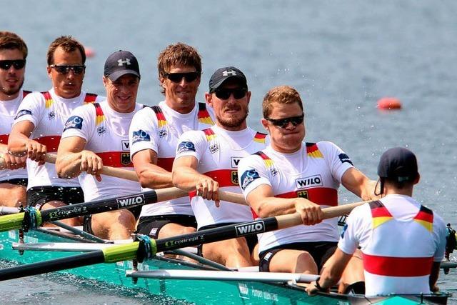 Historische Siegesserie: Deutscher Achter gewinnt WM-Gold