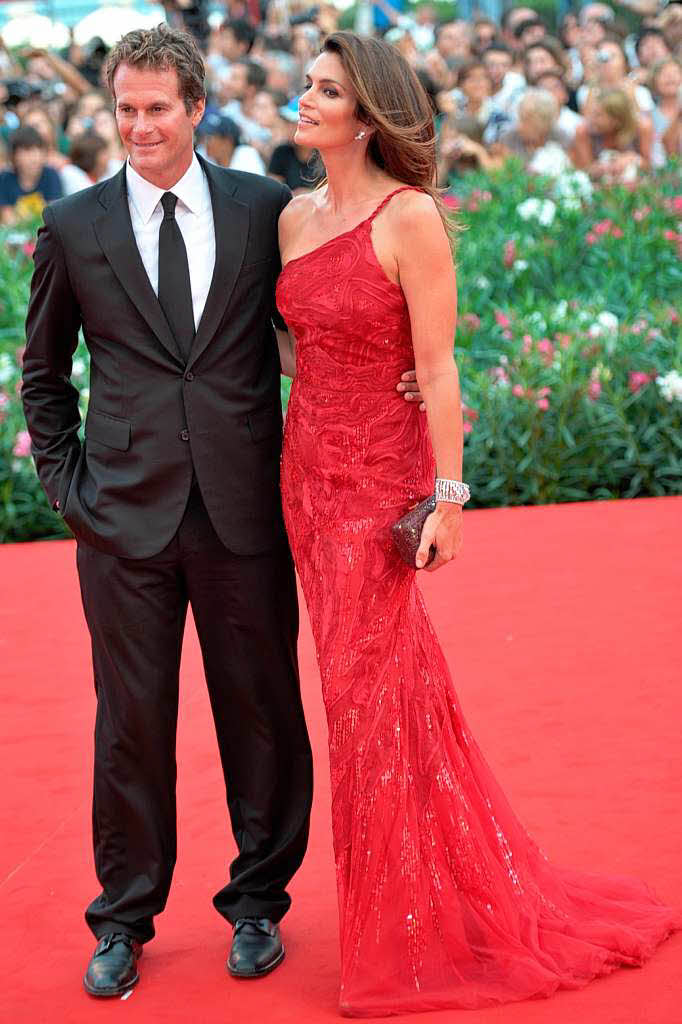 Gute Freunde von George Clooney: US-Topmodel Cindy Crawford und Ehemann Rande Gerber.