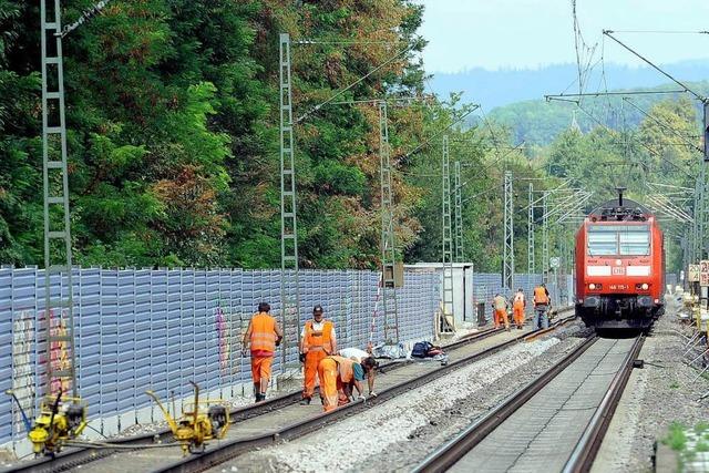 Bahn-Baustelle: Nebelhorn nervt Anwohner