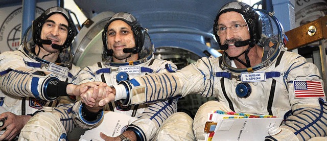 Astronauten im Wartestand: Dan Burbank...it dem nchsten Flug zur ISS starten.   | Foto: AFP