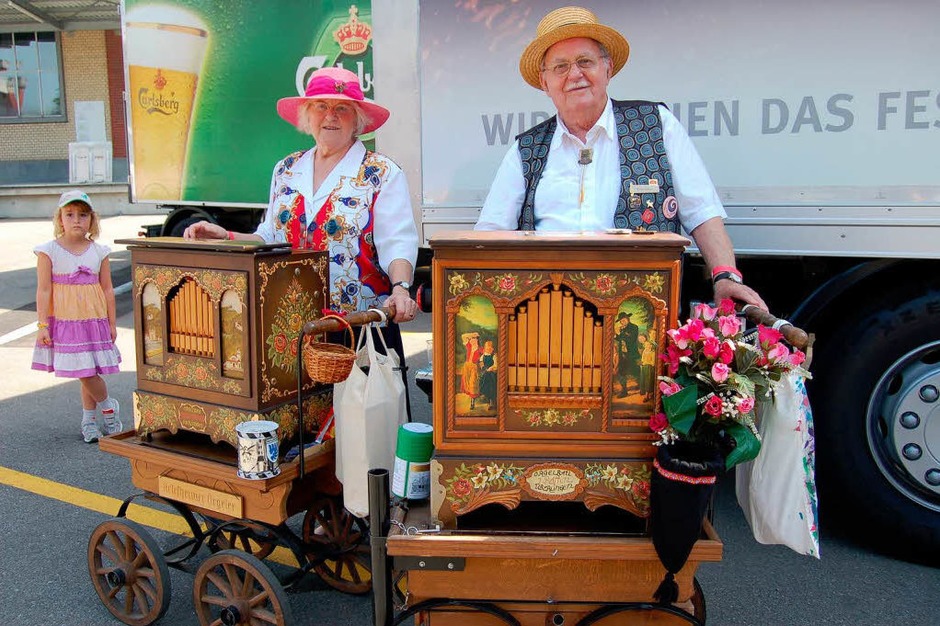Drehörgeli beim Bierfest (Foto: Petra Wunderle) Drehörgeli beim Bierfest (Foto: Petra Wunderle)