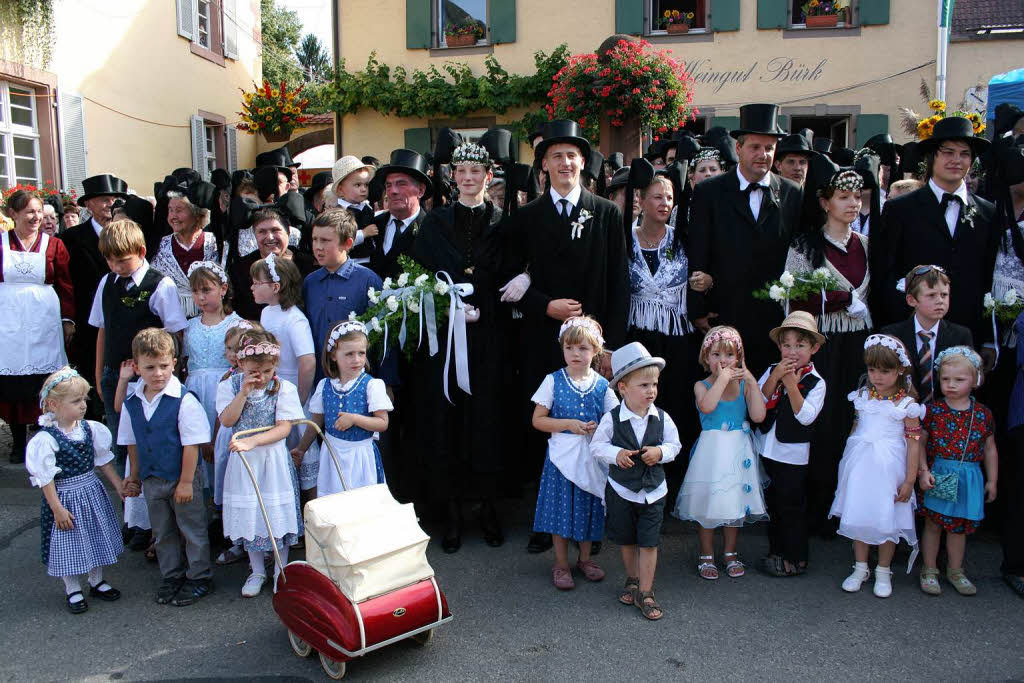 Brauchtum Kaisersthler Trachtenhochzeit: Die Festgesellschaft