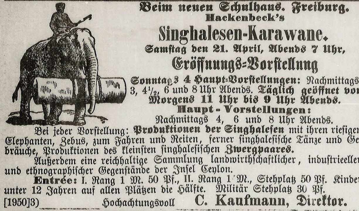 Anzeige aus der Freiburger Zeitung von...-FotoNurRepro>privat</BZ-FotoNurRepro>  | Foto: weismannicht