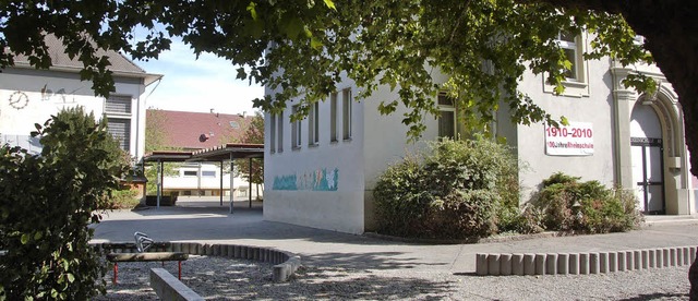 Durch die Erweiterung der Rheinschule ...omplex behindertengerecht auszubauen.   | Foto: SENF